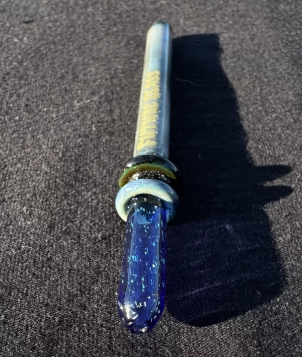 Piteira 7mm Vapor de Prata Dichroic Bullet