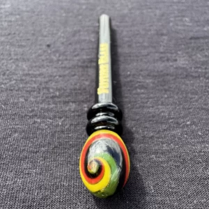 Piteira 7MM Black Bucal SpiralWag