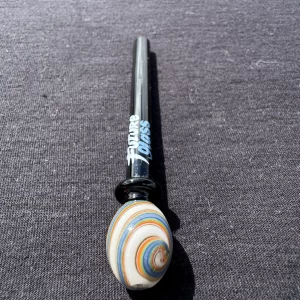 Piteira 7MM Black Bucal SpiralWag