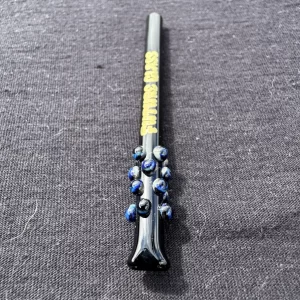 Piteira 6MM Black AntiStress Bucal Flat