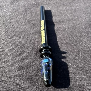 Piteira 6MM Black Bucal Vapor de Prata