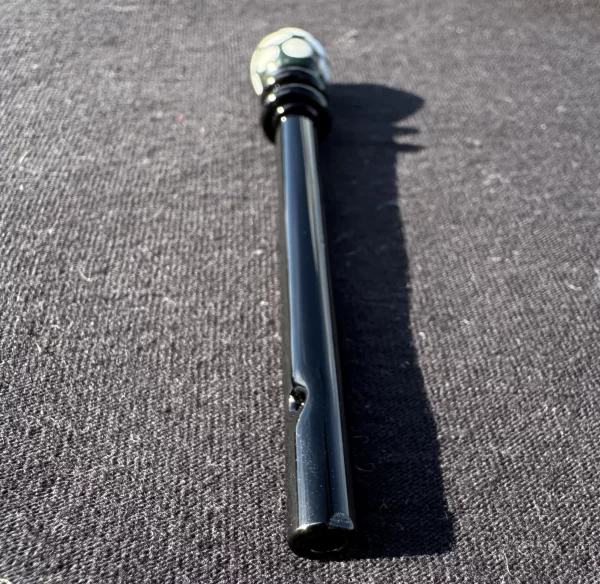 Piteira 6MM Black Bucal Sparkle - Image 3