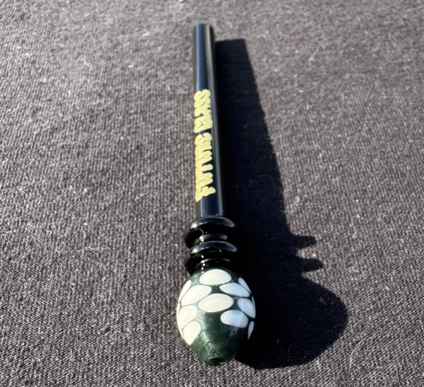 Piteira 6MM Black Bucal Sparkle